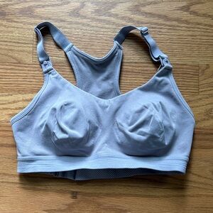 Gray Women's Sports Bra